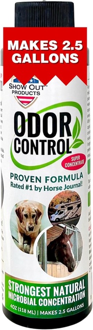 Show Out Odor Control & Urine Smell Remover - Eliminates Odors from Dog Pet Horse Cat Trailers Carpe