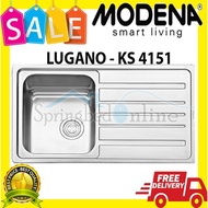 Sink Lugano Modena - Ks 4151 - Tempat Cuci Piring