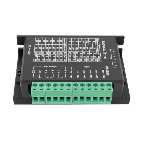 TB6600 Microstep Motor Driver DC9-40V Stepper Motor Controller 1 Axis 32 Segments for Nema 42 57 86 
