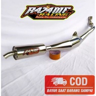 Standard racing exhaust for fizr Alfa sigma full chrome original R474mf racing