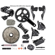 Shimano GRX RX815 Hydraulic Flat Mount Di2 2 x 11 Crankset Gravel cyclocross Groupset di2 Rx817 grx8