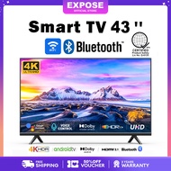 EXPOSE Smart TV 43 Inch 4K TV flat screen Smart TV Smart TV 32 Inches on Smart TV Android TV Google 