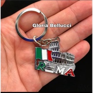 GANTUNGAN Roma italy keychain souvenir keychain rome colosseum key chain italy