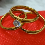 engagement ring non fade wedding couple ring