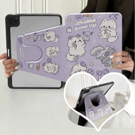 For Samsung Tab A11 A9 8.7" A11+ A9+ A11 A9 Plus 11.0" SM-X135 X133 X235 X230 X110 X115 360°Acrylic 