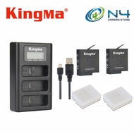 KingMa Battery Pack (1 Charger + 2 Batteries) 1 to 1 EXCHANGE (Hero 5/ Hero 6/ Hero 7 black)