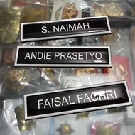 CUSTOM NAMETAG CUSTOM NAME PLATE NAMETAG bebas Design NAME SAILOR'STAG SAILOR'S NAME PLATE PNS NAME 