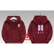 BTS Kids Hoodie - Maroon
