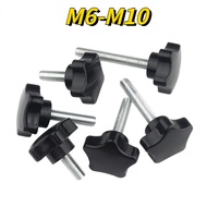 [XNY] Hand Screw Handle Screw Torx Star Plastic Screw Adjustment Quick Release Handle Screw M6/M8/M1