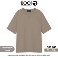 ROO Oversized Raglan Sleeve T-Shirt 100% Cotton