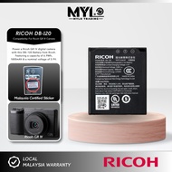 (READY STOCK) - Ricoh DB-120 Battery 1800mAh | BJ-12 Battery Charger For Ricoh GR IV & Ricoh GR 4 Ca