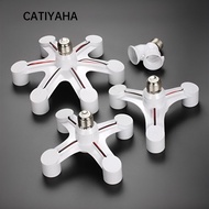CATIYAHA LED Bulb Holder Base Converter E27 to E27 Splitter Bulb Adapter Holder