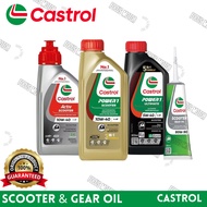 100% Original Castrol Activ Scooter 10W-40 4T, Castrol Power 1 Scooter 10W-40 & 5W-40,Castrol Scoote