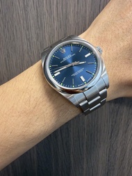 Rolex 114300 Oyster Perpetual 39 藍色面 39 mm