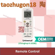 Universal Multi (Chunghop K-1028E) Air Conditioner Remote Control 1000 In 1