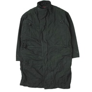 Gourmet Jeans TYPE COAT 001 棉質TOP大衣，2 碼，黑色，軍事顏色，立領 [二手] [Gourmet Jeans]