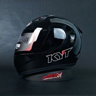 KYT R10 BLACK METALLIC HELMET KYT R 10 BLACK METALLIC FULL FACE HELMET KYT R10 Original