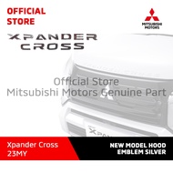 Mitsubishi Motors NEW MODEL HOOD EMBLEM SILVER Xpander Cross 23MY [MZ336184]