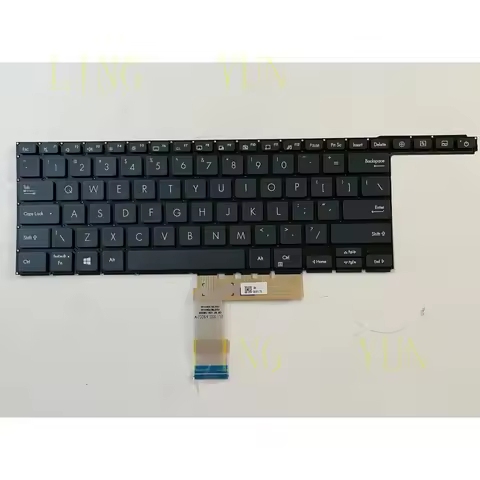 Z New for Asus ZenBook Pro Duo UX581 UX581G UX581L UX581GV UX581LV US Backlit Keyboard