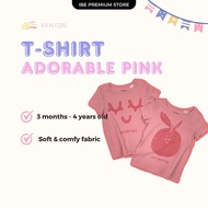 Lefties Baby & Kids Girl Lefties Pink T-shirt Premium Cotton Tee (3 months - 4 years old)