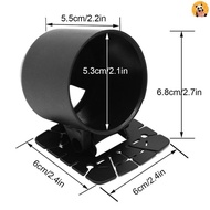 [CO] 52mm Universal Single Gauge Cup Car Holder Car Dash Cup Retrofit Gauge Holder Gauge Cover Horiz