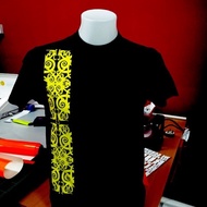 Ukiran Dayak Tshirt Baju Microfiber Jersi Jersey Sublimation Tshirt Jersey