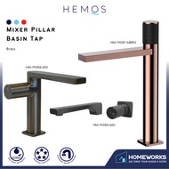 HEMOS BATHROOM BRASS MIXER CONCEALED WALL/PILLAR BASIN TAP KEPALA PAIP AIR 19SERIES