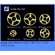 acuan kuih donnut 112A 112B 112-1 112-2 112-3 112-4