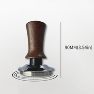 Sẵn sàng giao hang / đế inox 304 tay cầm gỗ chuẩn size 51mm 53mm 58mm tặng đánh tơi cafe chuyên dụng