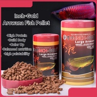 Inch Gold Arowana Pellet 1000g / Arowana food / Arowana Stick / Arowana Fish Food / Makanan Ikan Kel