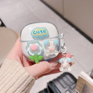 Case For Redmi Buds 6 Lite Clear Soft Case Cute Butterfly Bracelet Charm Redmi Buds 6lite Casing Pro