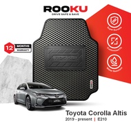 Rooku Car Mat Toyota Corolla Altis 2019 - Present E210