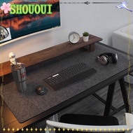 SHOUOUI Wool Felt Mouse Pad, Non-slip Large Size Keyboard Mice Mat, 90x40cm Home Office Gaming Accessories Writing Mat Computer Desk Protector