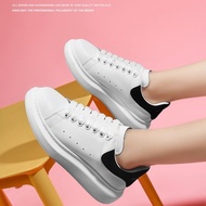 White b6 2026 Mcqueen Women b10 b1 b2 b8 b5 Leather b7 Thick b9 Sole b3 Height Indoor Shoes E5VQ HCN