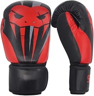 Boxing gloves Boxing Gloves Boxing Gloves for Women Men Boxing Training Gloves PU Leather Punching Heavy Bag Mitts for Boxing Muay Thai MMA for Men and Women (Color : Red, Size : 10oz)