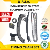 TY030 Perodua Bezza 1.3 2014, Wigo M800 1.3 , 1NR-FE Chain (5/Set) GloBelt Timing Chain Set