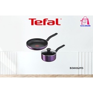 TEFAL COOKING SOURCE 3 PCS SET [FRYPAN 24CM + SAUCEPAN 18CM] | B504S295