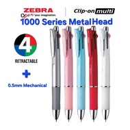 Zebra Clip-On Multi 1000 Series B4SA3 Multi-Functional Ball Pen