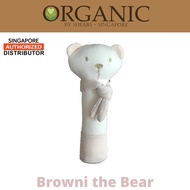 Shears Organic Squeaker Browni the Bear SOGSB