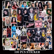 40-103pcs BP JUMP THE GIRLS DDU-DU Photo Sticker Washi Tape LISA JENNIE ROSE JISOO WORLD TOUR Waterp