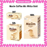 MAXIM Korean Coffee Mix Instant Coffee White Gold