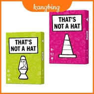 A Not Thats Hat Card Game For Entertainment And Ability Enhancement Cognitive