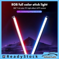 Valuemalls VILTROX K60 20W RGB LED Light Bi-Color Tube Portable Fill Wand Stick 2500K-8500K Dimmable
