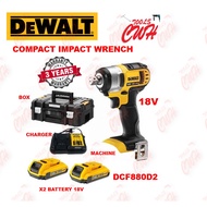 DEWALT DCF880D2 18V 203NM 1/2" CORDLESS IMPACT WRENCH NUT SHAFT DRIVER OPENER BUKA NAT DCF880
