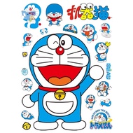 |· · Cartoon Cute Doraemon Doraemon Luggage Sticker Full Sticker Whole Suitcase Refrigerator Compute