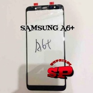LCD GLASS FRONT GLASS GORILLA TOUSHCREEN GLASS SAMSUNG A6 PLUS A6PLUS ORIGINAL