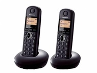 PANASONIC KX-TGB212CX TWIN HANDSET SINGLE DECT PHONE /CALLER ID/ALARM CLOCK CORDLESS PHONE