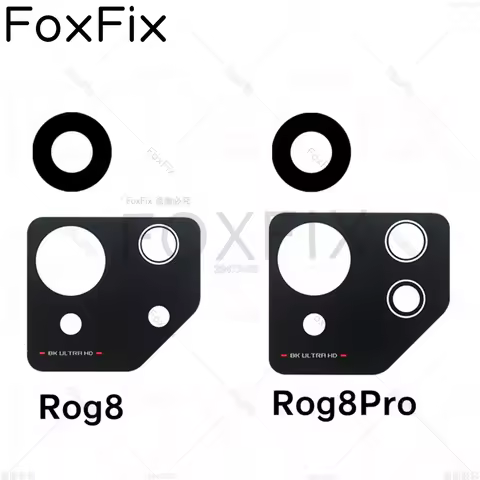 Back Camera Lens For Asus ROG Phone 8 Pro ROG8 Rear Camera Glass Cover Replacement With Adhesive Sti