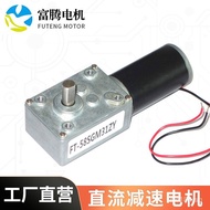 Motor Fan Worm Gear Self-locking Motor Massager Beauty Miniature Worm Gear DC High Torque Reduction 