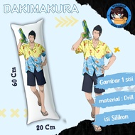 dakimakura anime Suguru Geto Jujutsu Kaisen / guling ukuran 20x60 cm anime Suguru Geto gambar 1 sis